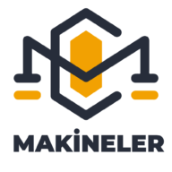 Makineler logo siyah